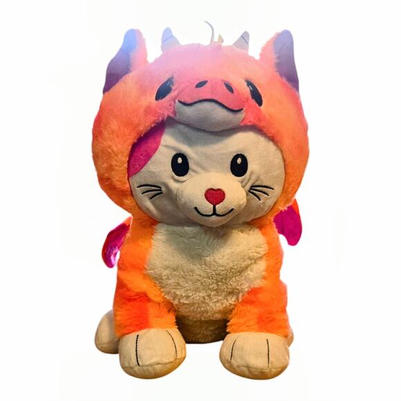 Peek A Boo Toys Other - Peek A Boo Toys Disguisimals Stuffed Animal Plush Kitty Cat Baby Dragon 22 Inch